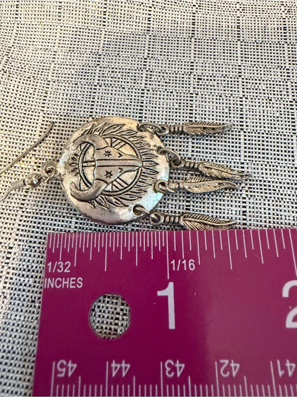 Four Pair Southwestern Style Earrings